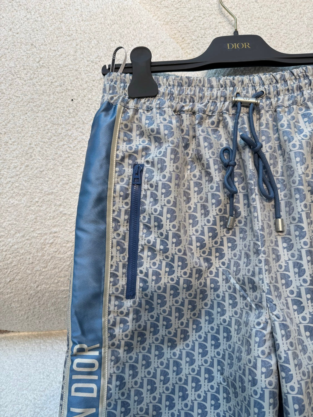 Men's and Women's Spring/Fall Fashion Casual Drawstring Zipper Vintage Print Pants #78754