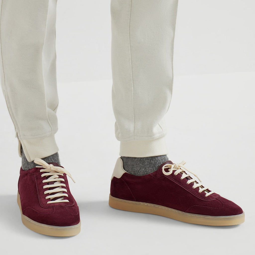 BC Men's Spring And Summer Washed Suede Rubber Sole Shoes Fashion Casual Solid Color Flat Sneakers Ngvp #1983