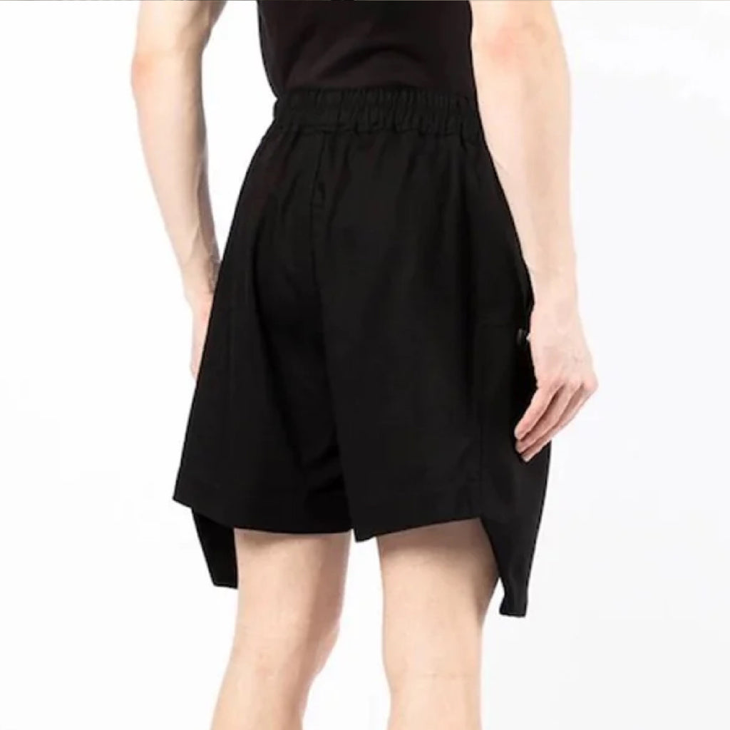 Casual shorts with zippered large pockets #91112