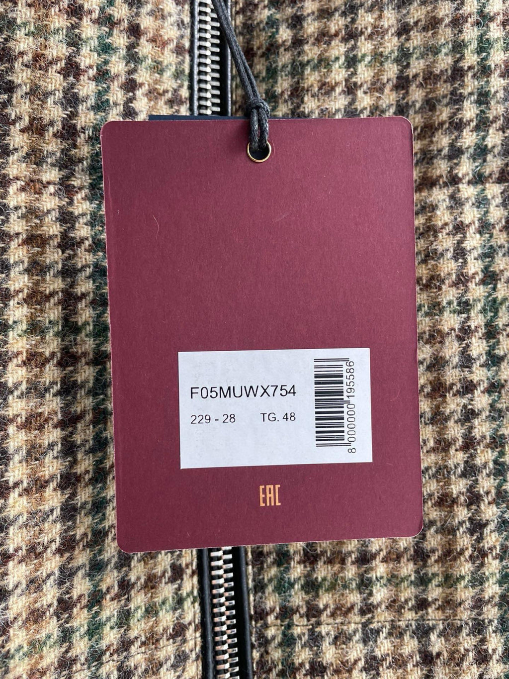 Montecore Men's Winter Chippendale Warm Tweed Wool Puffer Down Vest Jacket #97837