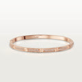 Men's And Women's Full Of Stars Full Of Diamonds Narrow Rose Gold Bracelet Jewelry #73169