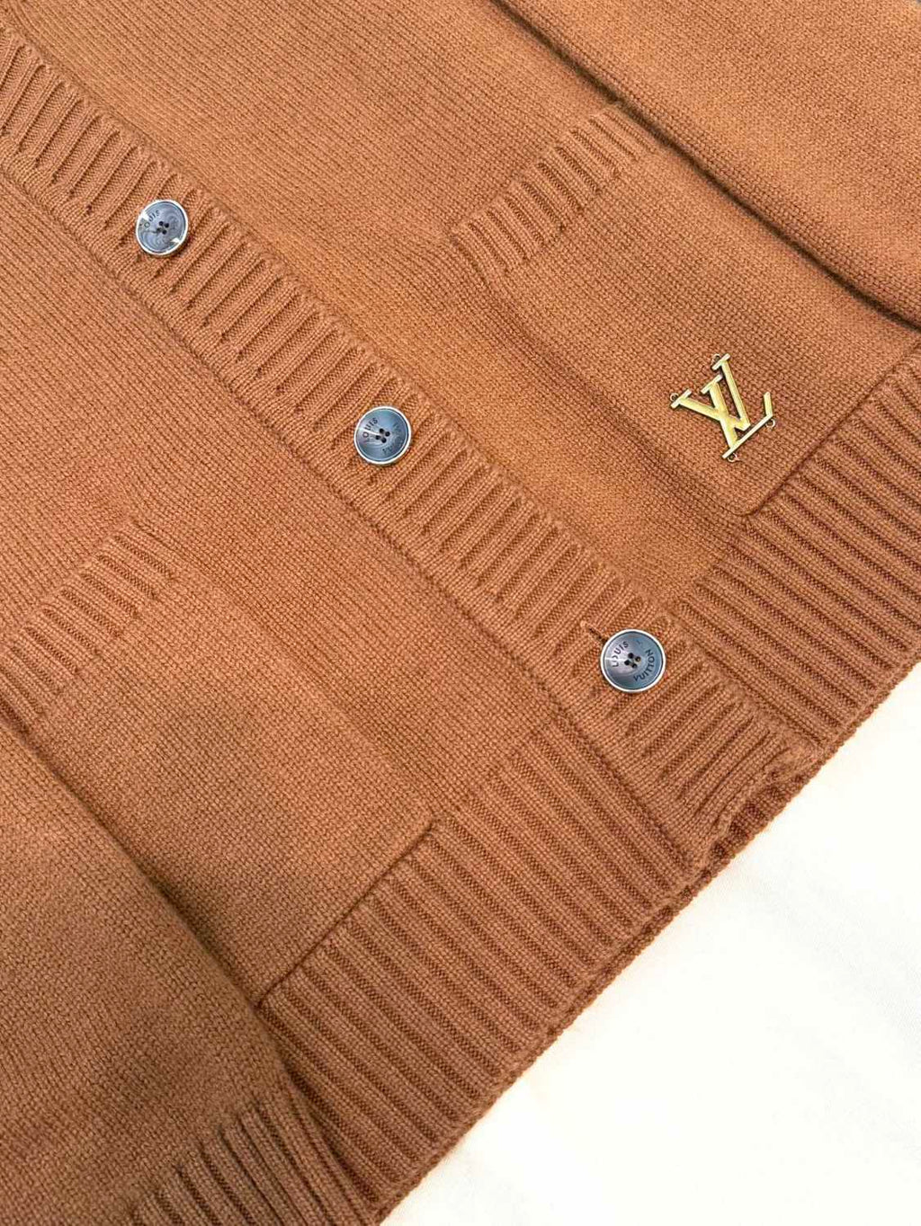 Men's Spring And Fall Solid Color Cashmere Blend Knitted Single Breasted Cardigan Jacket #74839