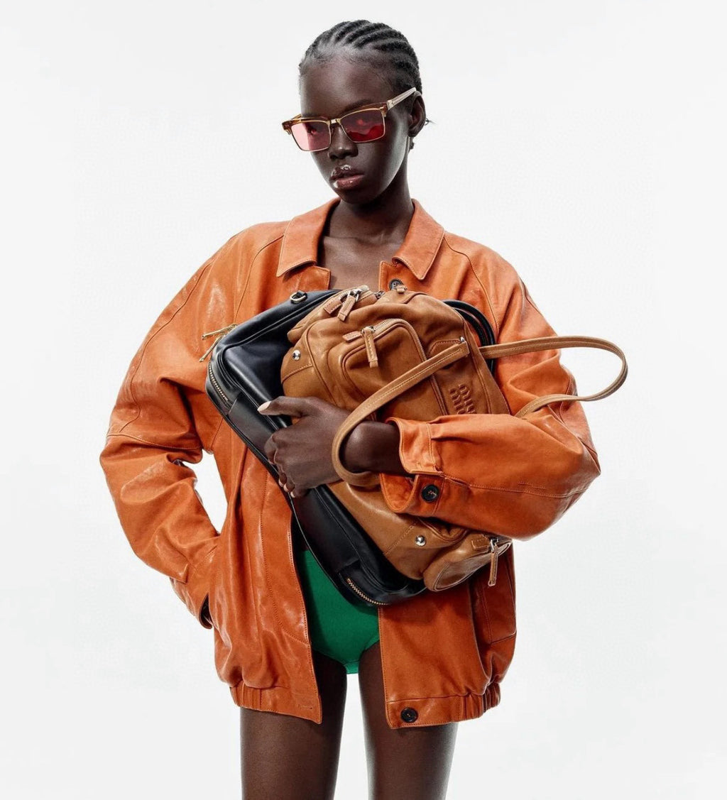 Women's Autumn and Winter Solid Colour Lapel Single Breasted Loose Long Sleeve Jacket #99192