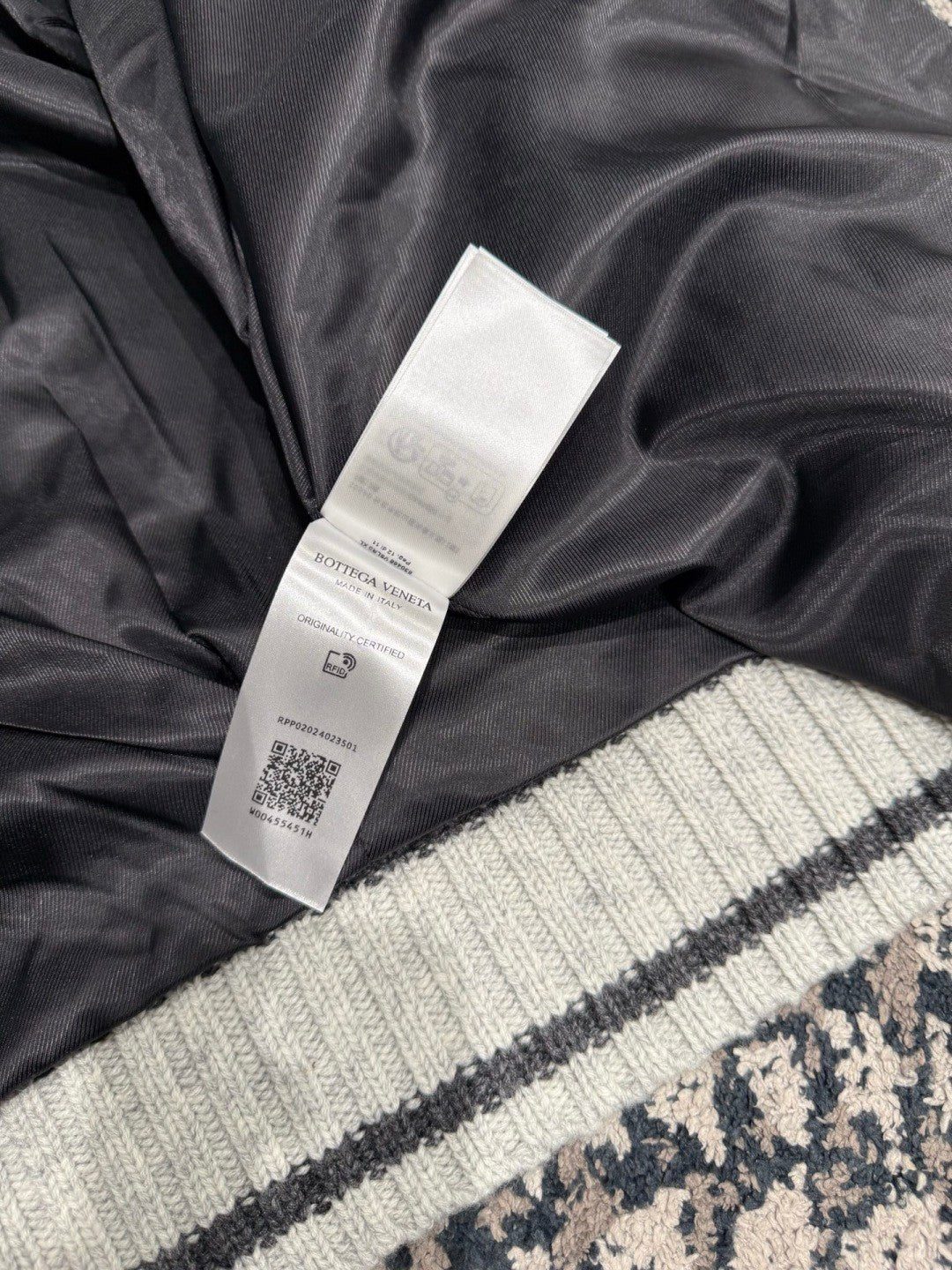 BV 2025 Men's Women's Color-Blocked Design Wool Knit Jacket #82542A