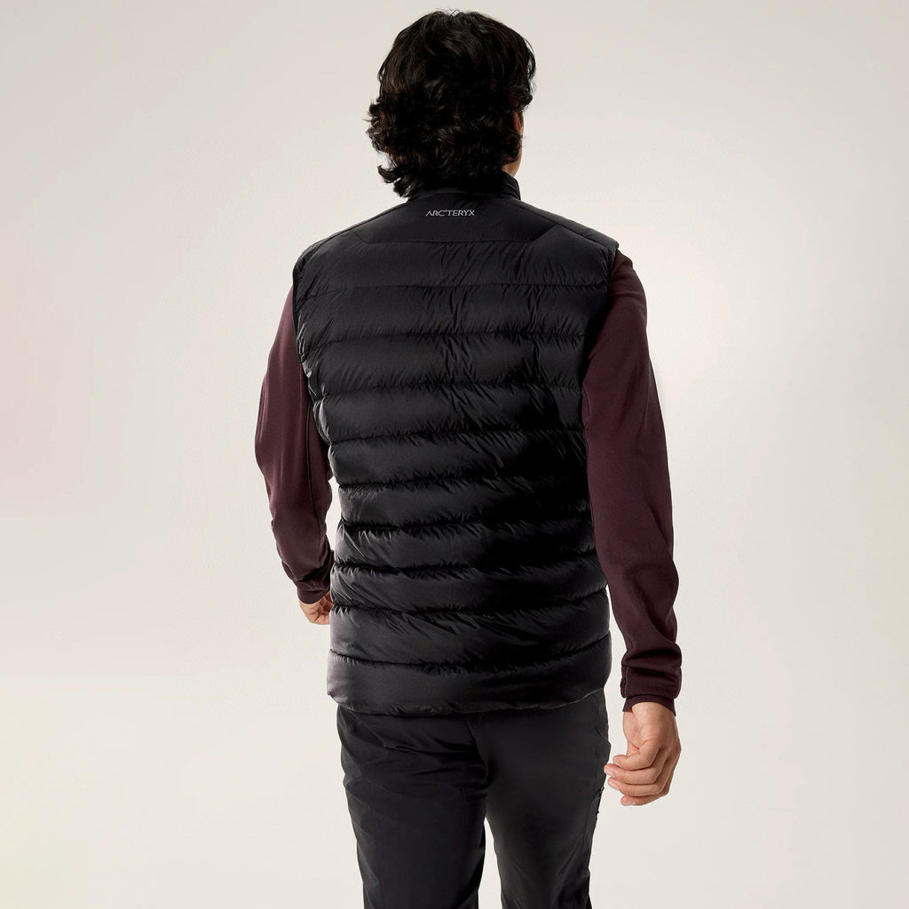 Men's Fall/Winter Fashion Casual High Neck Zipper Sleeveless Thermal Vest #79431