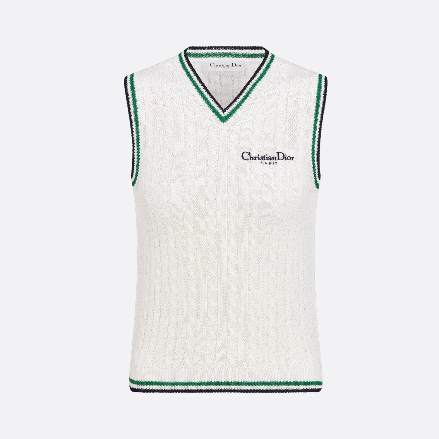 Women's Fall/Winter Vibe Knit Vest Silk Blend Knit Color Blocking Fashion Retro Elegant Exquisite Top #81637