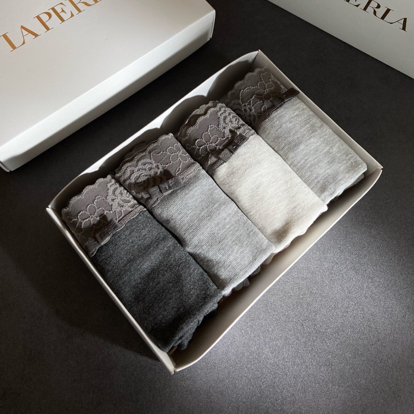 Laperla Women's Retro Comfortable Breathable Seamless Mid-Rise Briefs Underwear #78498