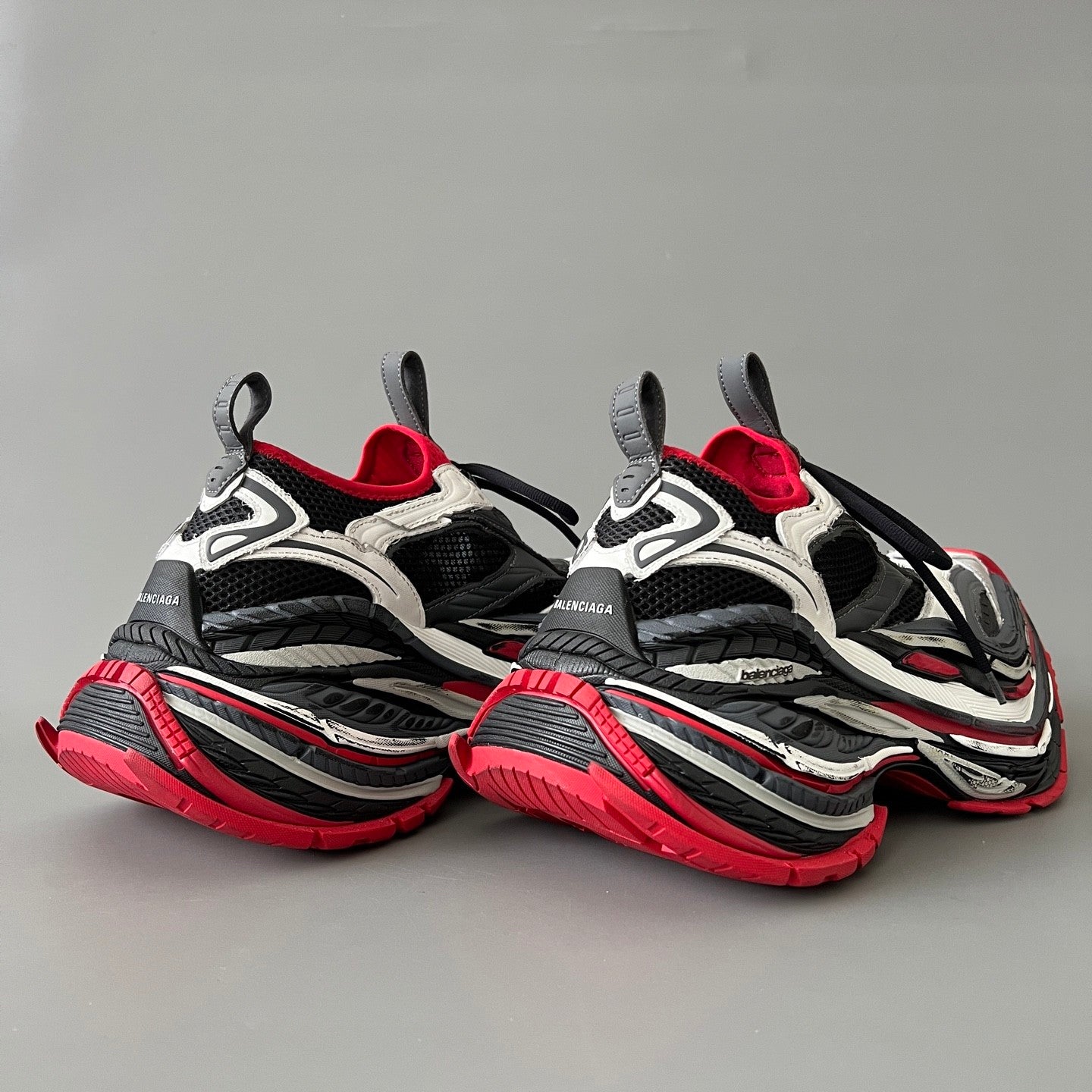 B PLATFORM REDUCED 16XL Men's Spring/Autumn Round-toe Thick-sole Low-top Lace-up Shoes Fashionable Trendy Sports Shoes #78115