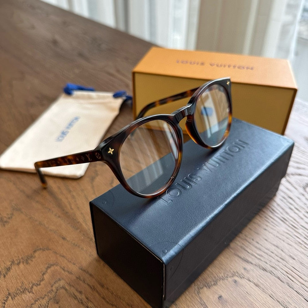 MY MONOGRAM LIGHT ROUND Women's Acetate Fiber Metal Irregular Shape Optical Frame Optical Glasses #72977