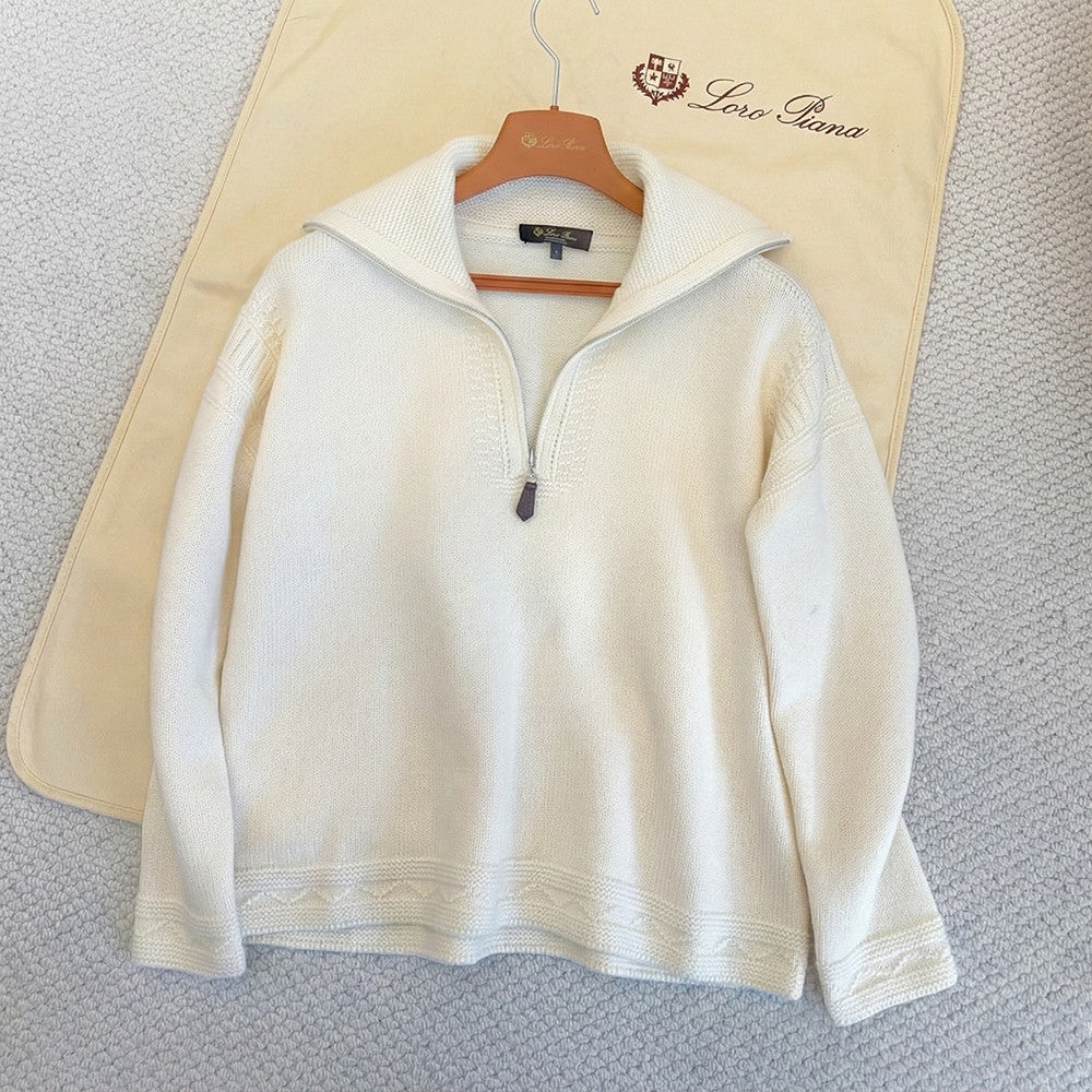 Women's new semi zipper cashmere sweater autumn winter 2025 Sweater #82526A