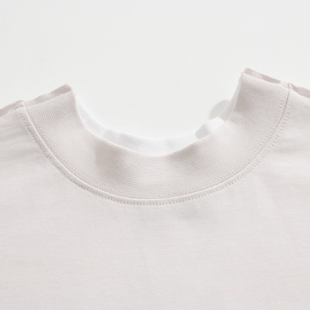 Men's Spring And Autumn Fashion Reversible Letter Print 3D Sports Embroidery Short Sleeve Round Neck Casual T-Shirt #98698