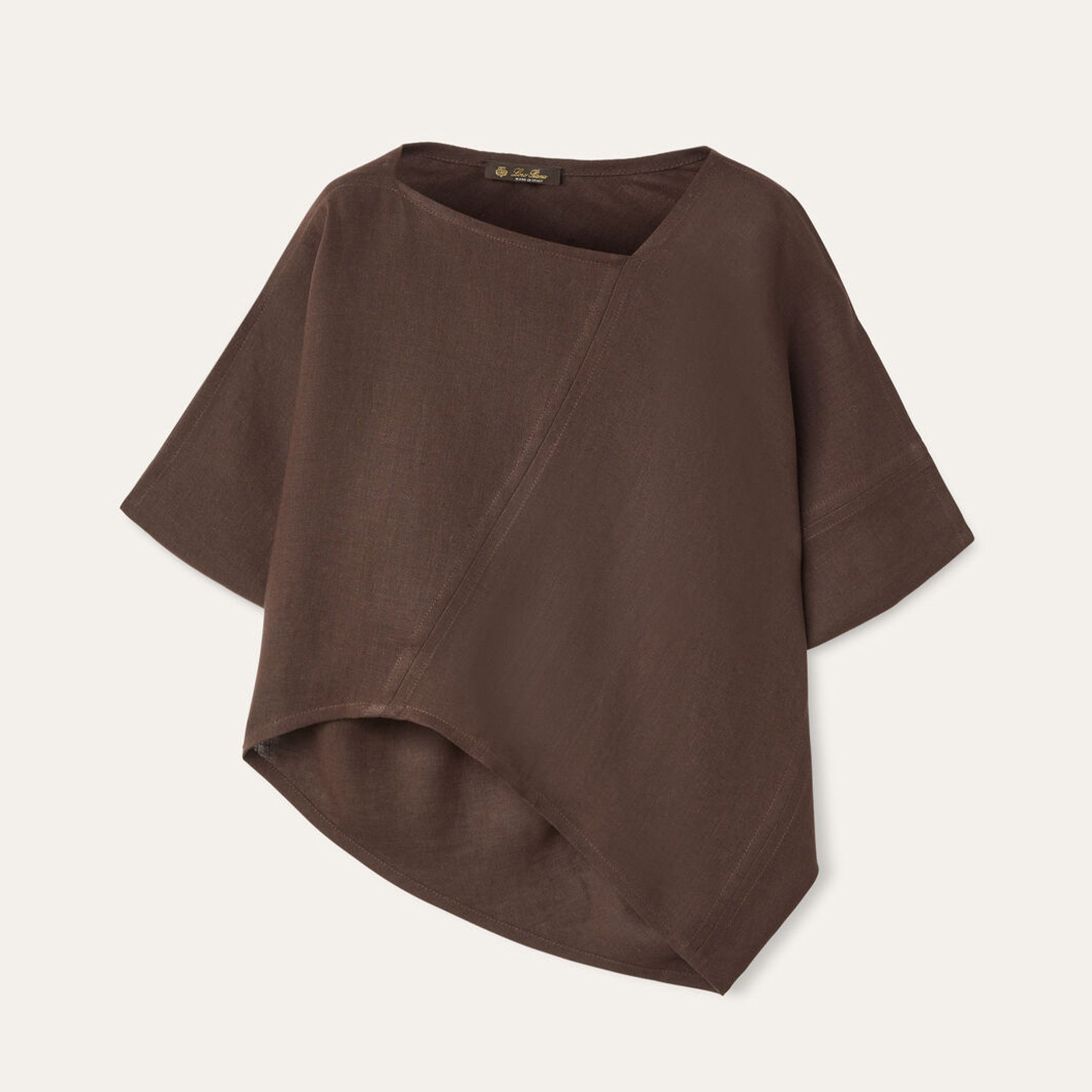 Gaia Women's Irregular Shirt Emmit Straight Wide Leg Pants Fashion Casual Comfortable Linen Suit Set Ngvp #9248