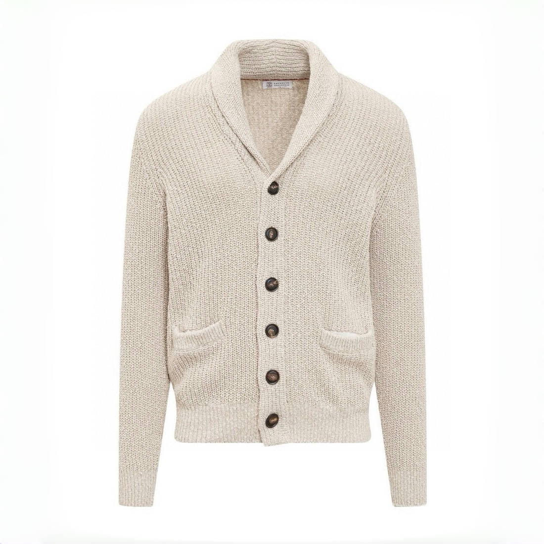 BC Men's Spring And Autumn V-Neck Single-Breasted Solid Color Long-Sleeved Loose Knitted Cashmere Cardigan Ngvp #9624