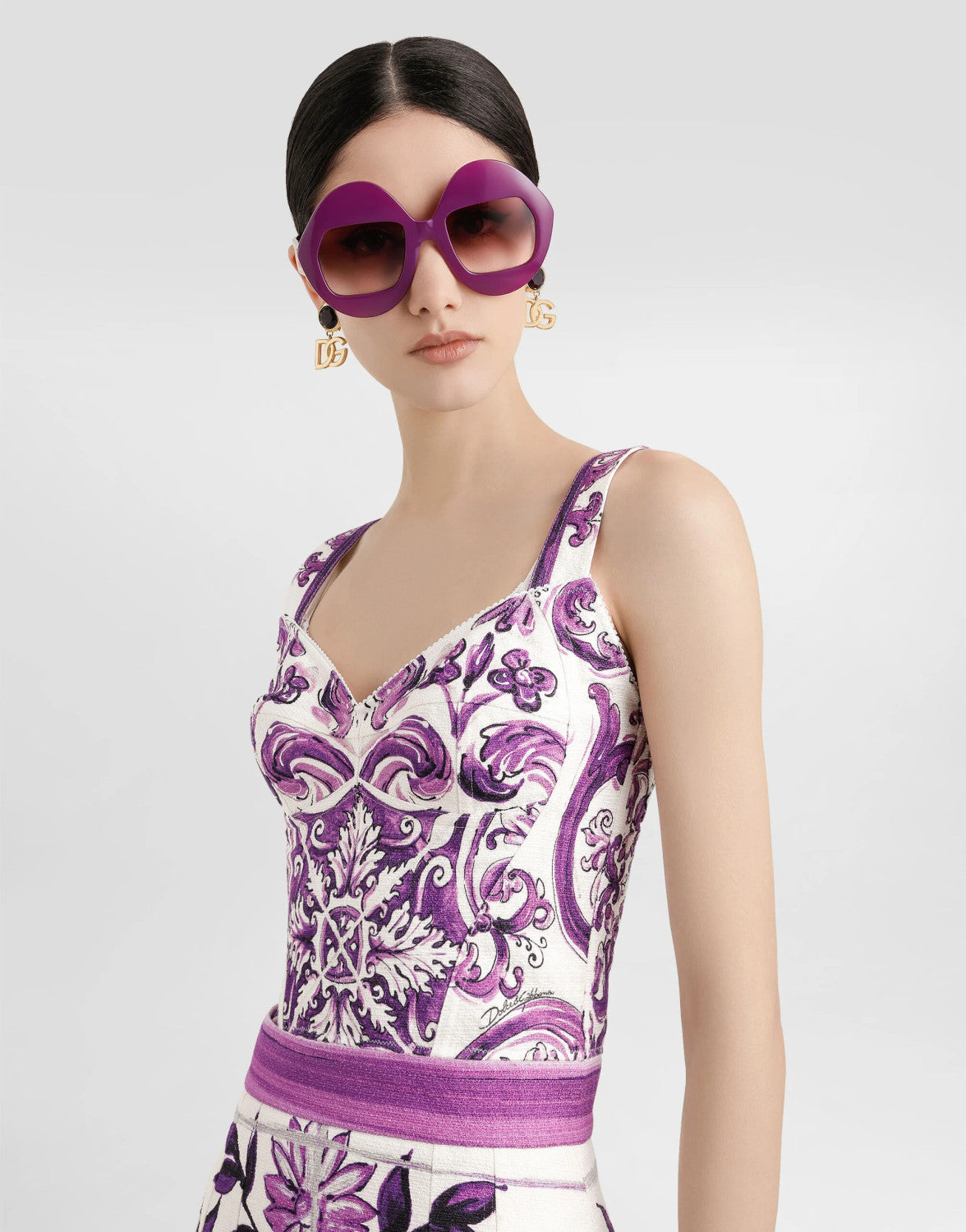 Women's Summer Print V-Neck Bustier Camisole Sleeveless Tank Top Vest Ngvp #2319