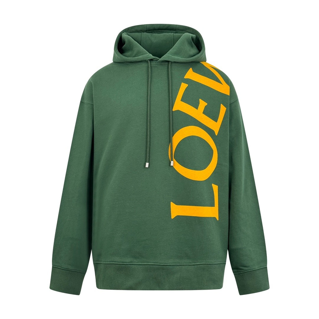 Women's Solid Color Letter Print Cotton Drawstring Long Sleeve Hoodie Hooded Hoodie #77717