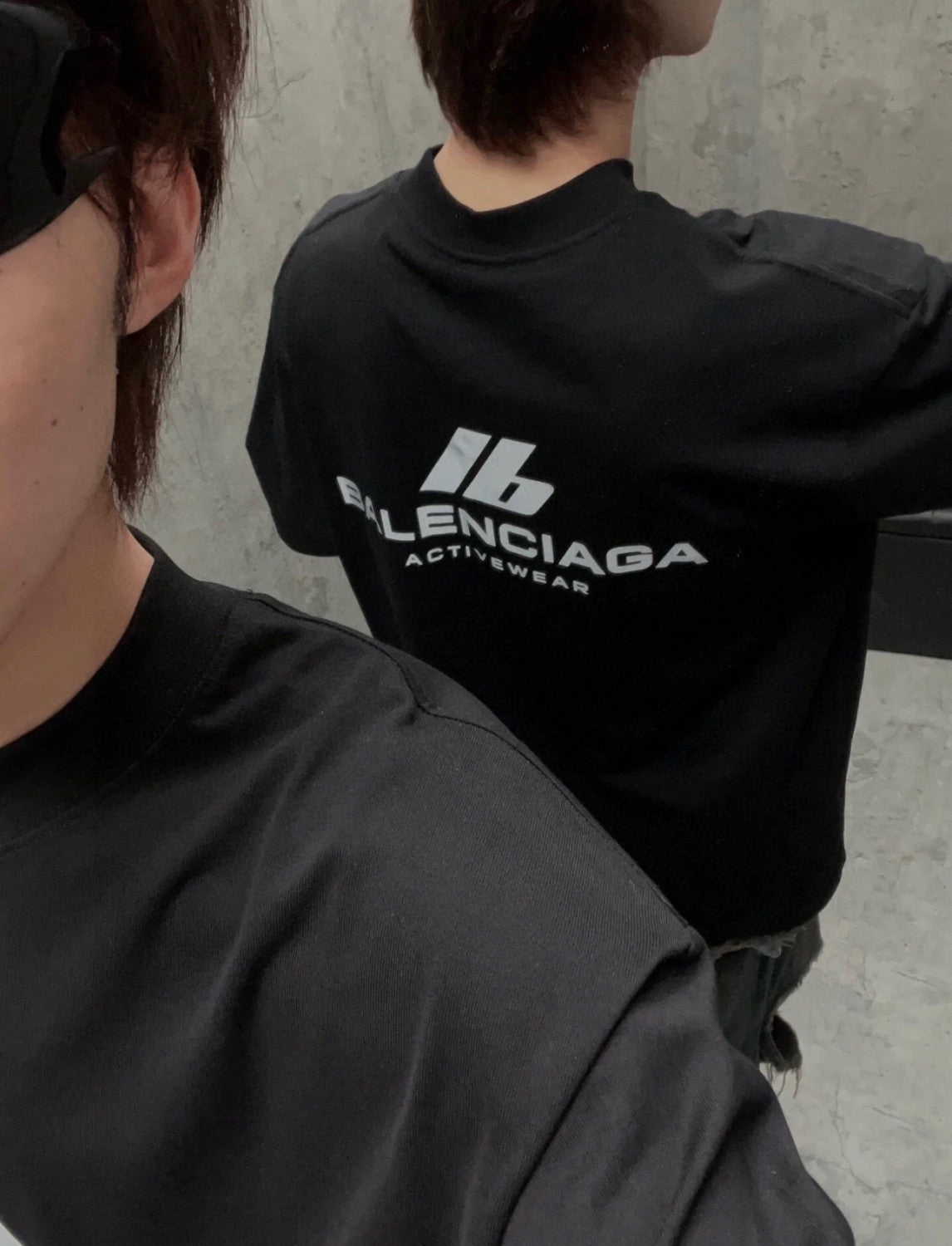 Men's Women's Solid Color Reflective Logo Letter Loose Short Sleeve T Shirt  #98338