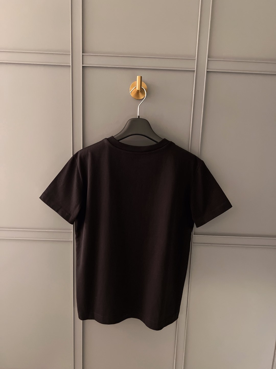 Women's Summer Hot Drill Logo Print Round Neck Cotton Short Sleeve T-Shirt #75158