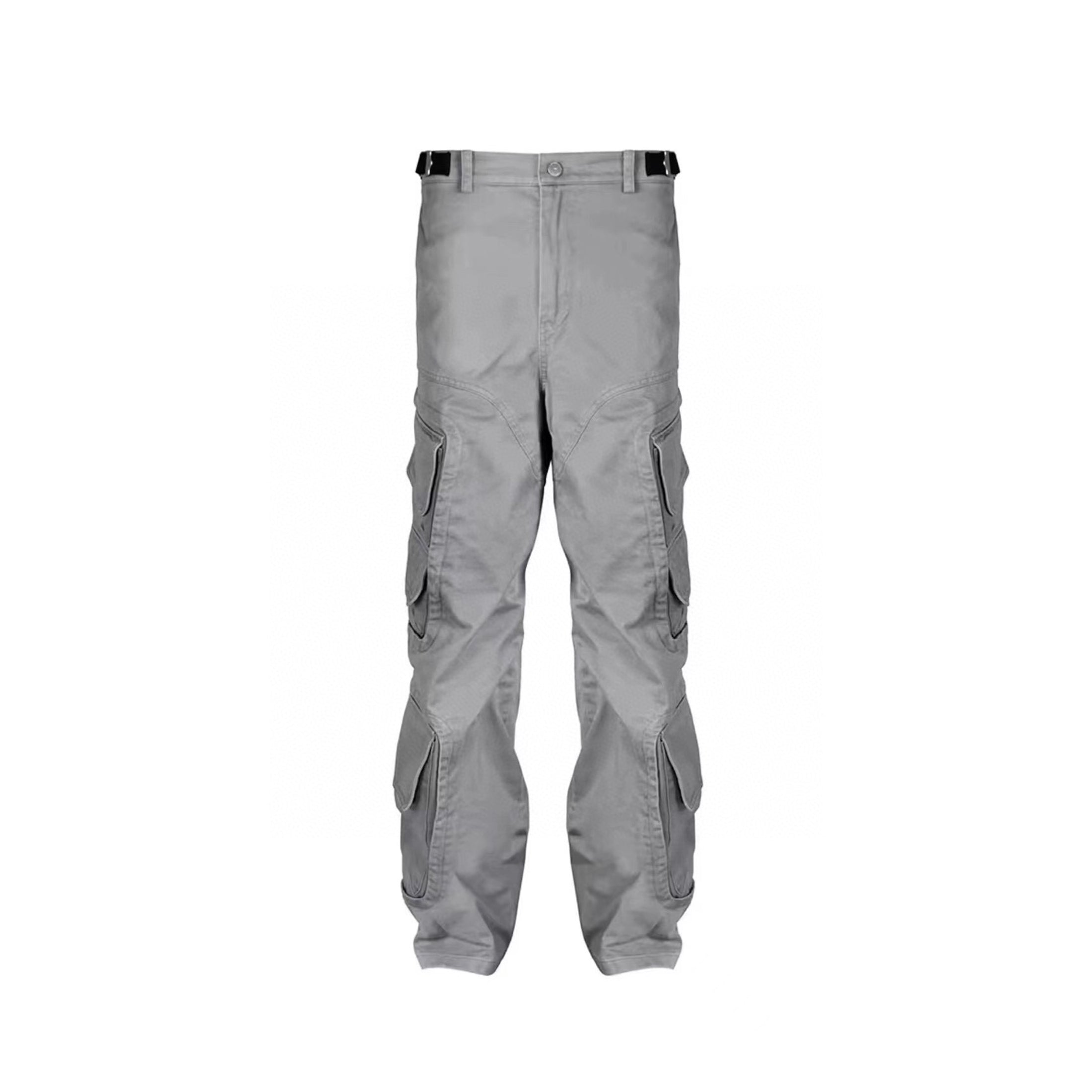 Far archive Men's Spring And Fall Fashion Trend Cotton Multi-pocket Retro Work Pants Straight Casual Pants Ngvp #7981