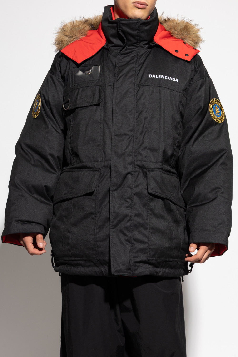 2025 New Arrival Oversized Tracksuit Cocoon-Shaped Reversible Cotton Jacket for Men and Women #83196A