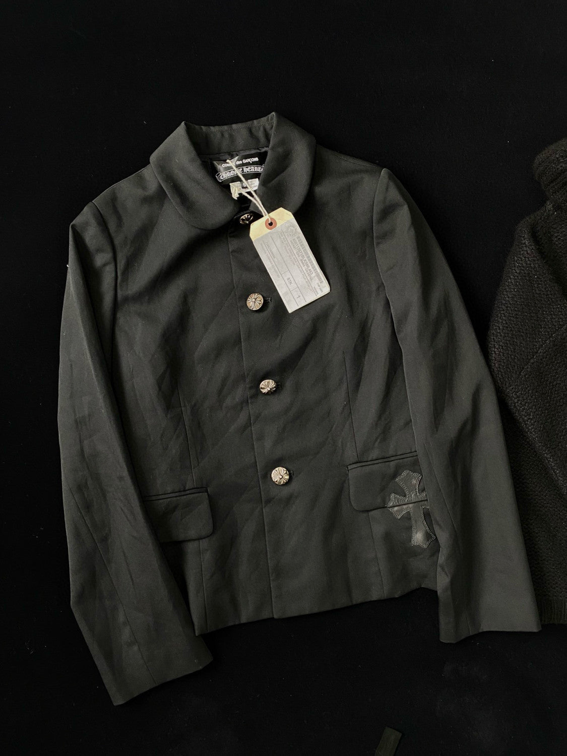 Men's And Women's Spring And Fall Models Wool Single Breasted Lapel Long Sleeved Shirt Jacket #98529