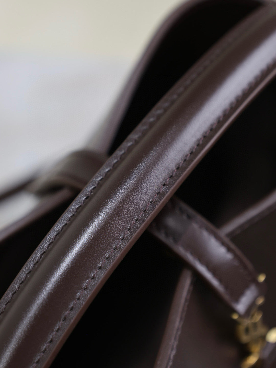 YS Women's LE 37 Logo Hook Buckle mini Small Glossy Solid Color Bucket Bag Suede Leather Handbags Casual Bags 7490362R20W9207 #81334