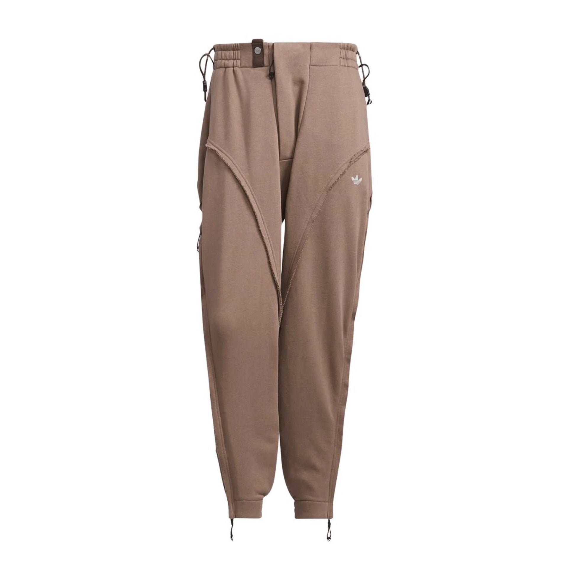 Originals X HAMCUS Men's Spring Autumn Black Cropped Drawstring Cotton Knit Sweatpants Pants #98997