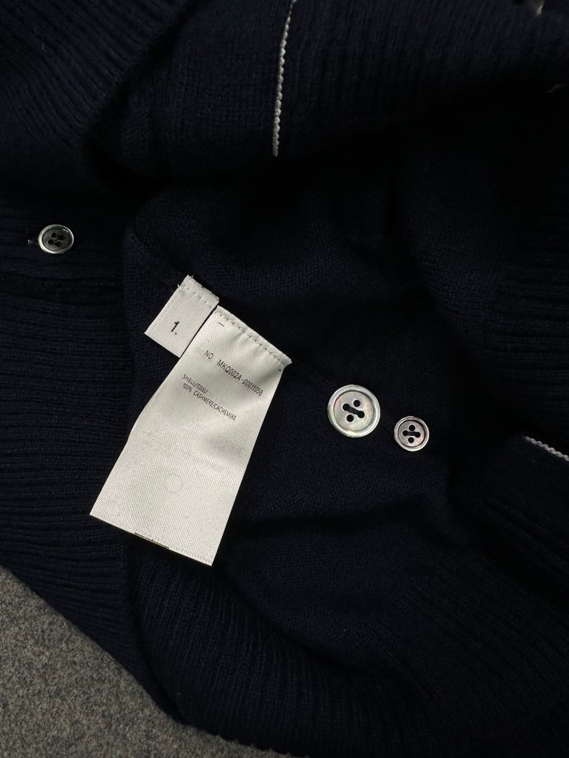 TB  Men's Spring & Autumn Striped Solid Color V-Neck Cashmere Fitted Long Sleeve Knit Cardigan Ngvp #1945