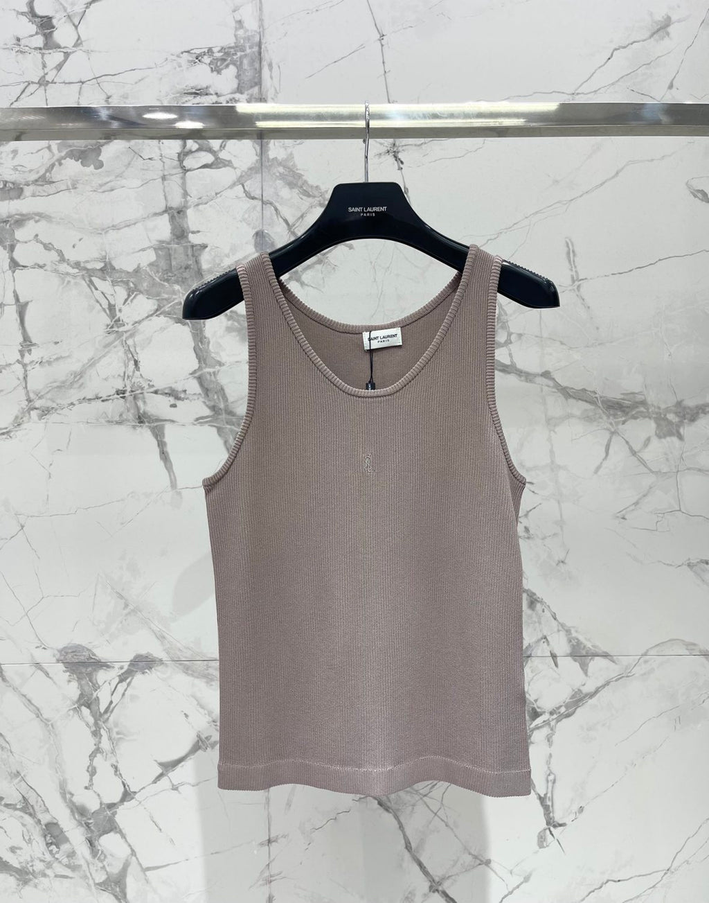 Women's Spring And Summer U Neck Knit Undershirt Fashion Trend Casual Logo Embroidery Undershirt Vest Tops #81651