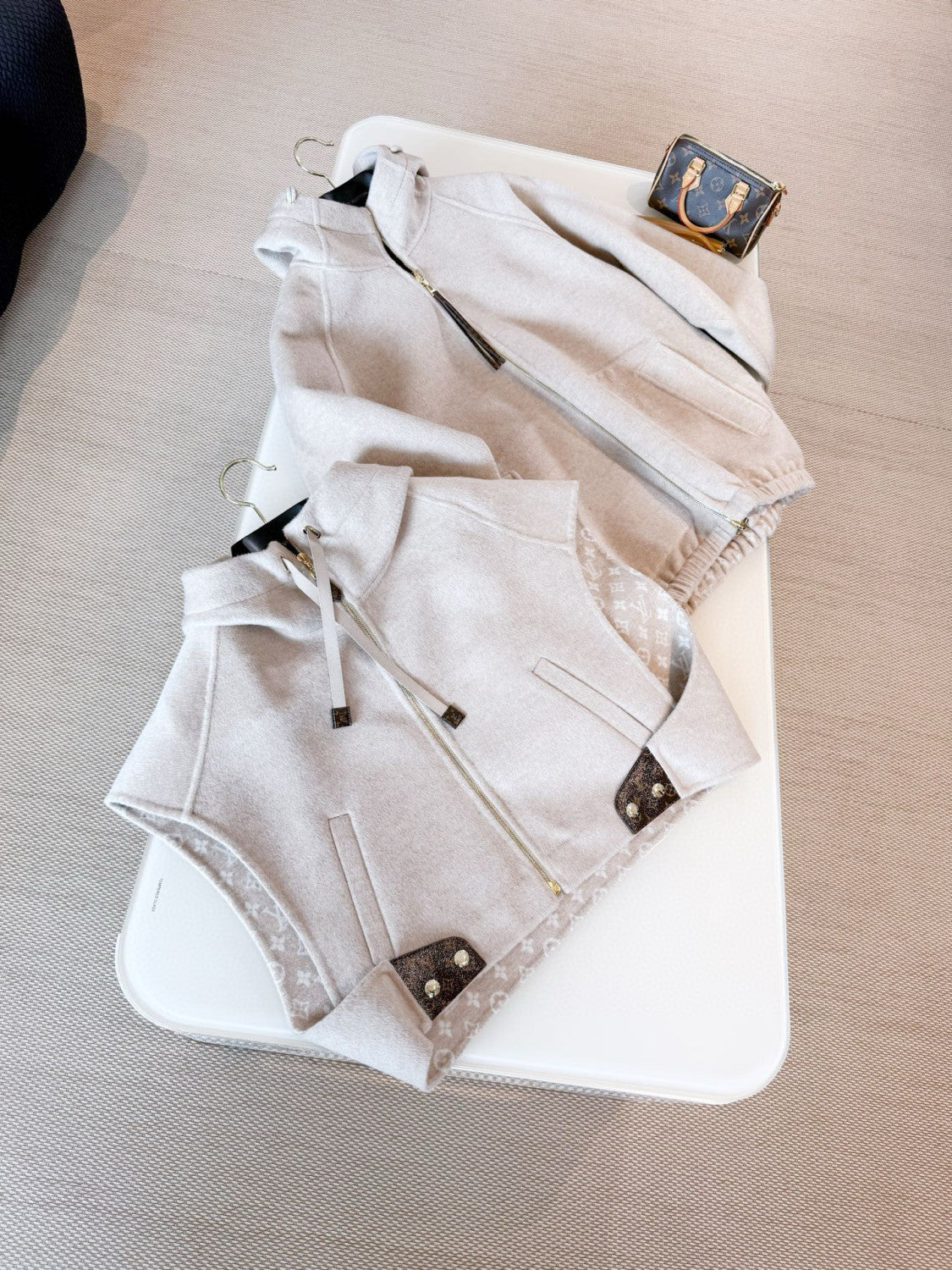 Women's Fall/Winter Fashion Casual Hooded Sleeveless Short Vest Jacket #78747