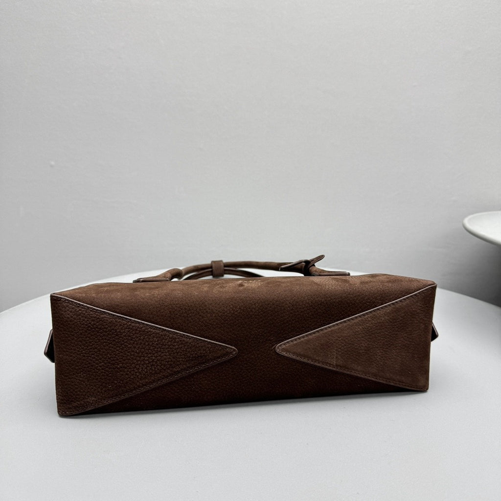 Alaia Le-Teckel Women's Goatskin Long Handle Handbag Solid Color Zipper Casual Shoulder Bag Bags #77835