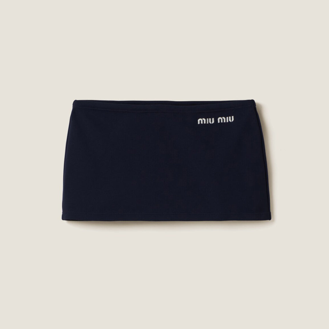 Women's Spring & Autumn Solid Color Letter Embroidery Zipper High Neck Long Sleeve Jacket Tie Short Skirt Set Suit #73161