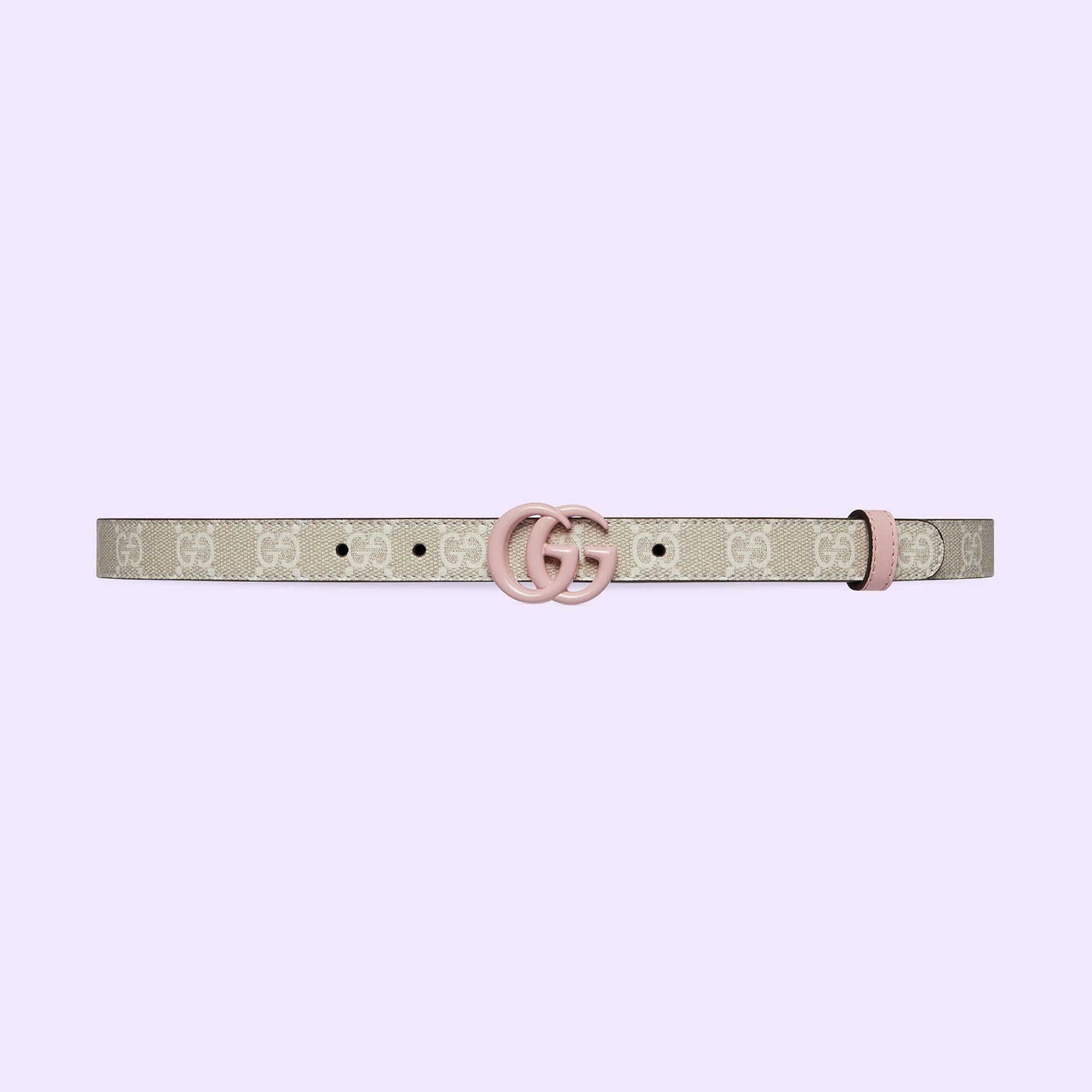 Women's GG Shape Smooth Buckle Belt  Width 4cm #97478