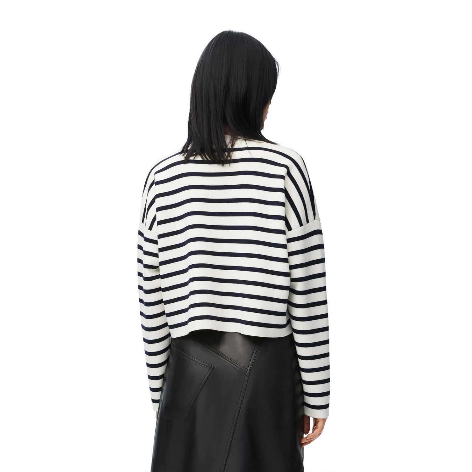 Women's Autumn and Winter Wool Anagram Sweater Striped Colorblocking Knitted Fashion Classic Logo Hundred Casual Knit Sweater Pullover Sweater #71576