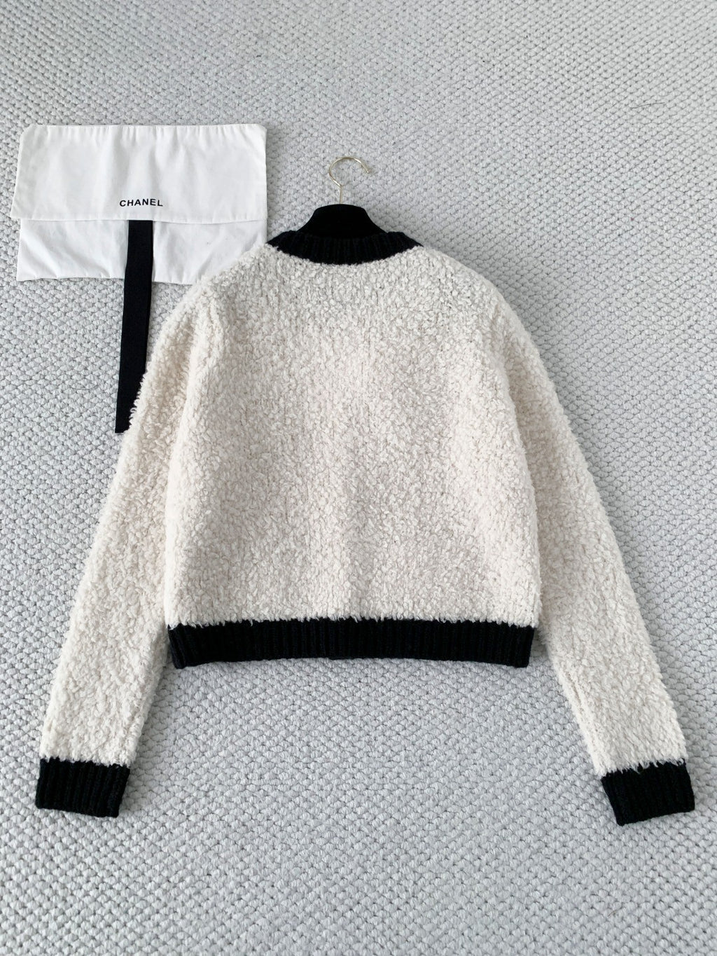 25K Women's SpringAutumn Color-Blocked Cardigan #83228A