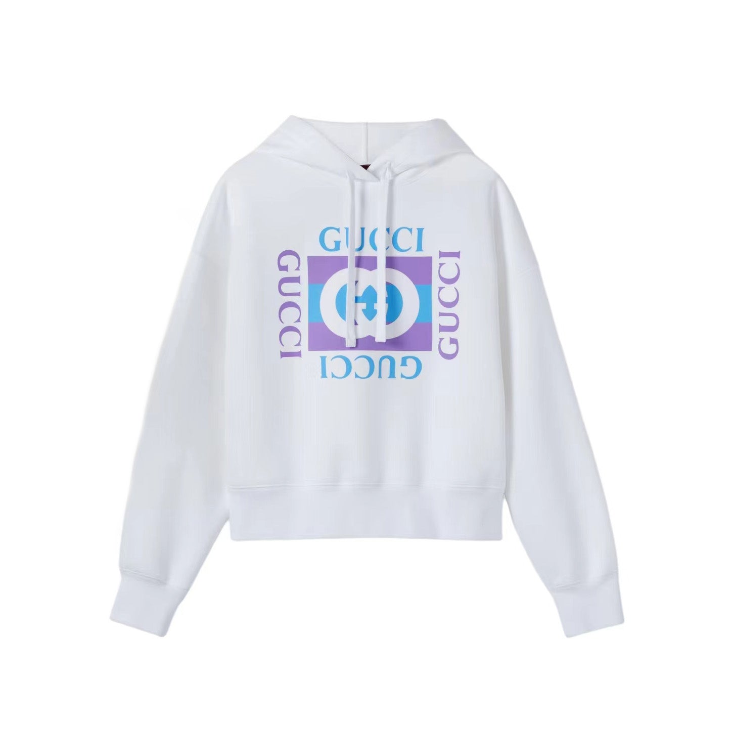 Women's Spring/fall Solid Color Letter Print Hooded Long Sleeve Casual Fashion Sweatshirt #78144