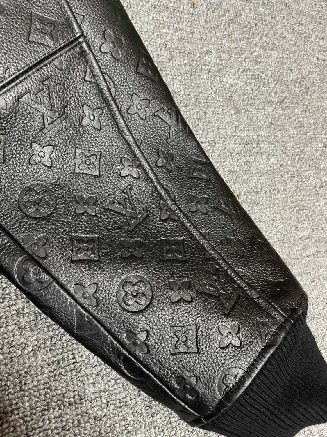 2025 FallWinter New Unisex Collared Fashion Baseball JacketLeather Jacket #83124A