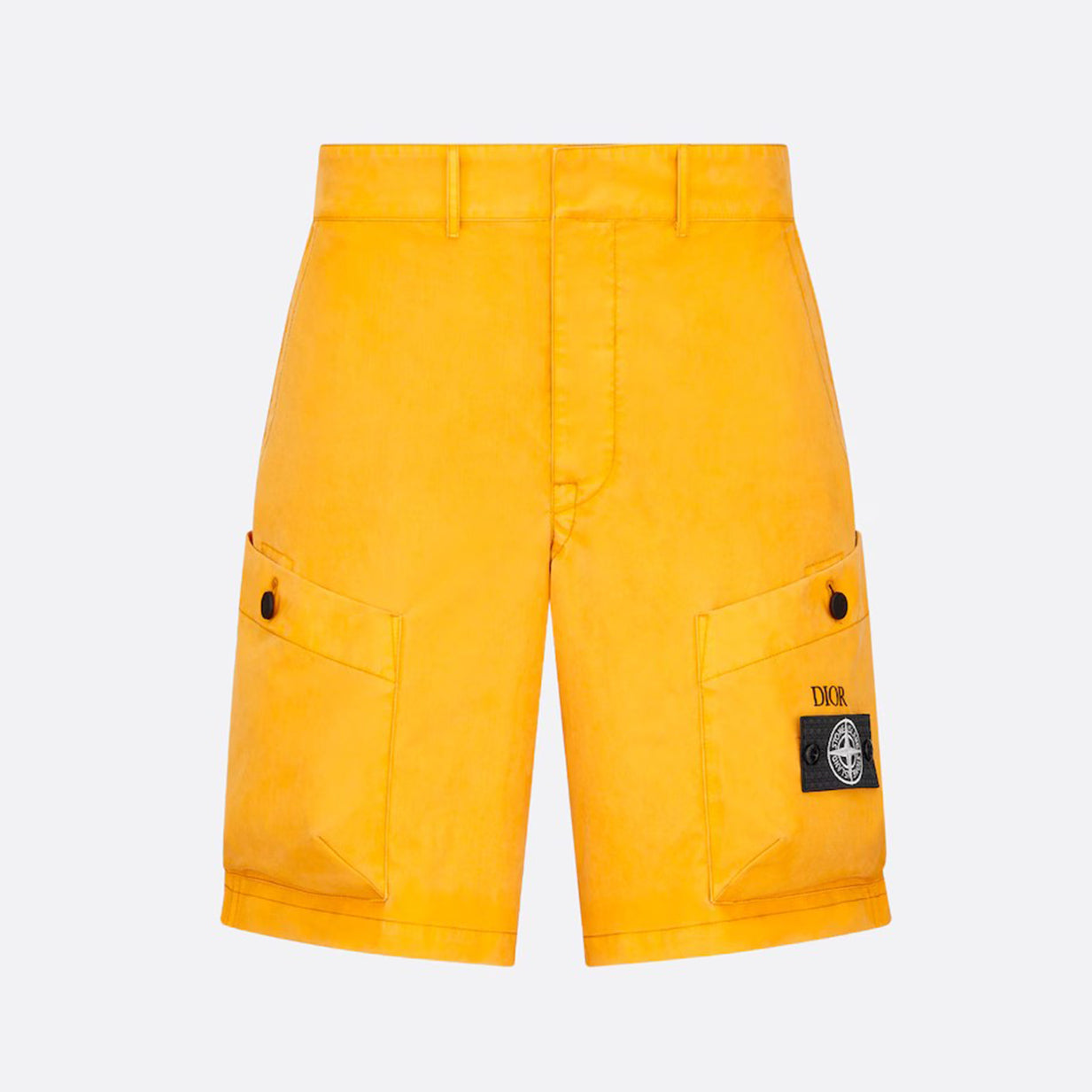 And Men's Summer Solid Color Letter Logo Casual Fit Bermuda Shorts #71585