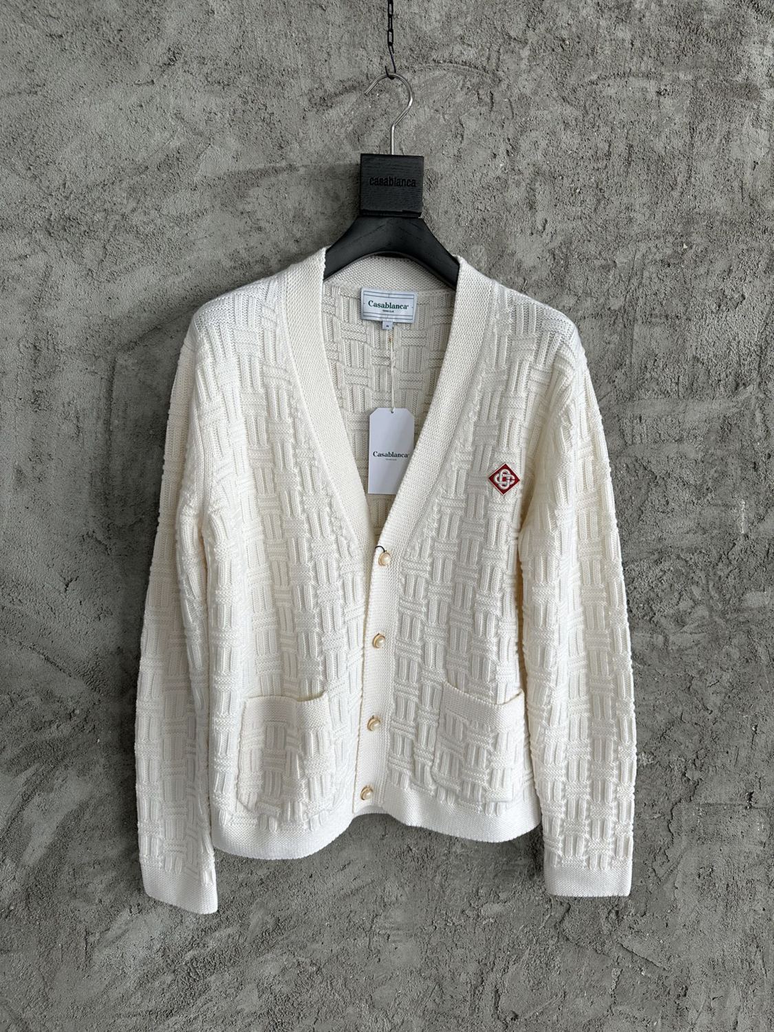 Men's Spring And Fall Single Breasted Cozy Cardigan Knit Long Sleeved Sweater #73766