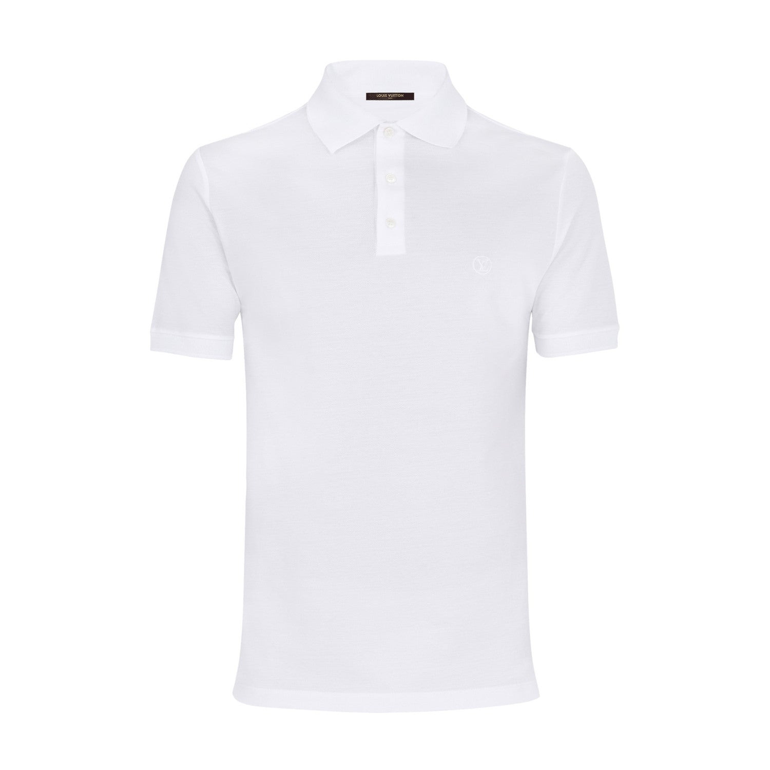 Men's Summer Solid Color Embroidered Logo Short Sleeve Polo Shirt T-Shirt #98745