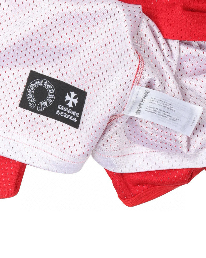 Men's And Women's Spring/Summer Graffiti Print Red Mesh Sports Sleeveless Tank Top Vest #98425