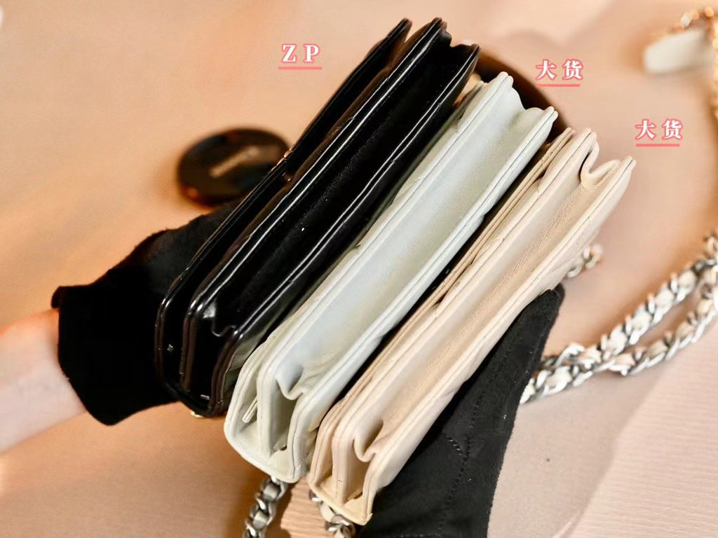 19BagWOC Women's Lambskin Mini Mouth Cover Bag Chain Shoulder Bags #72254