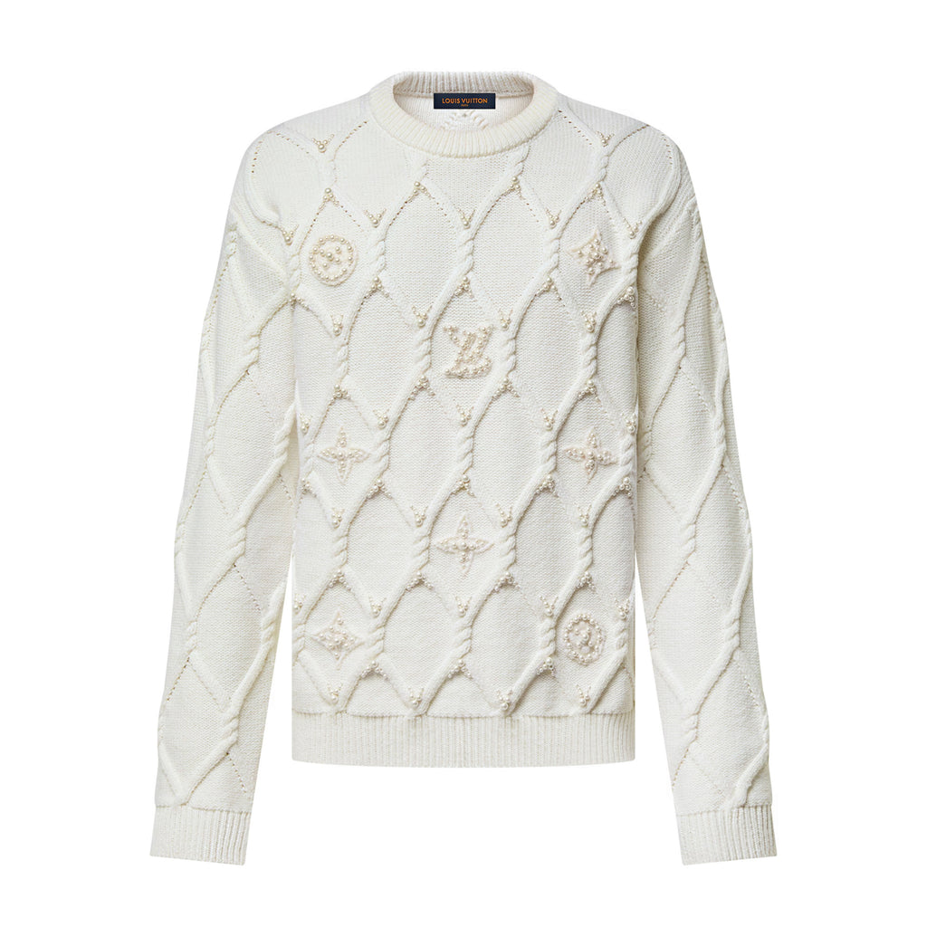 Men's Autumn and Winter Solid Color Crew Neck Knit Long Sleeve Sweater #74265