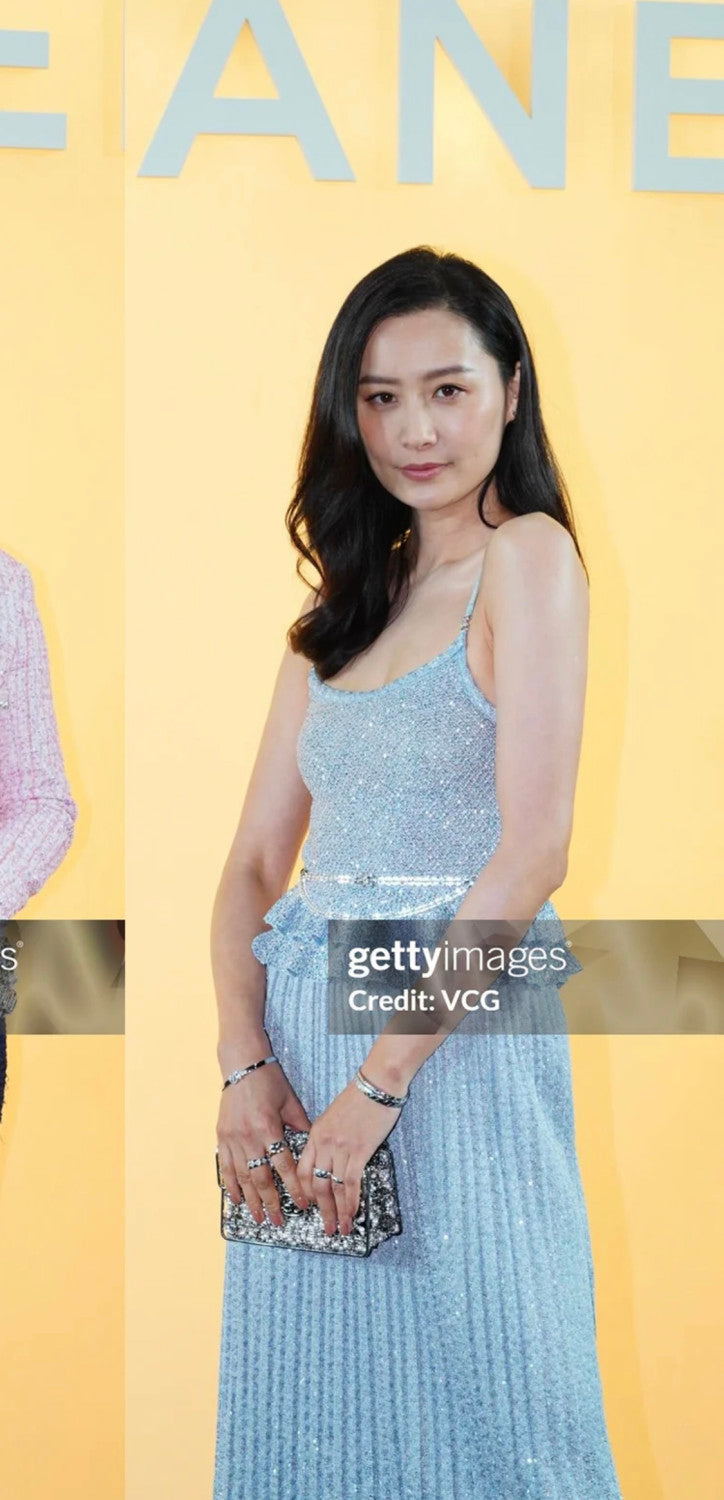 Women's Spring/Summer Sequins Lace Solid Color Casual Camisole Vest Ngvp #1397