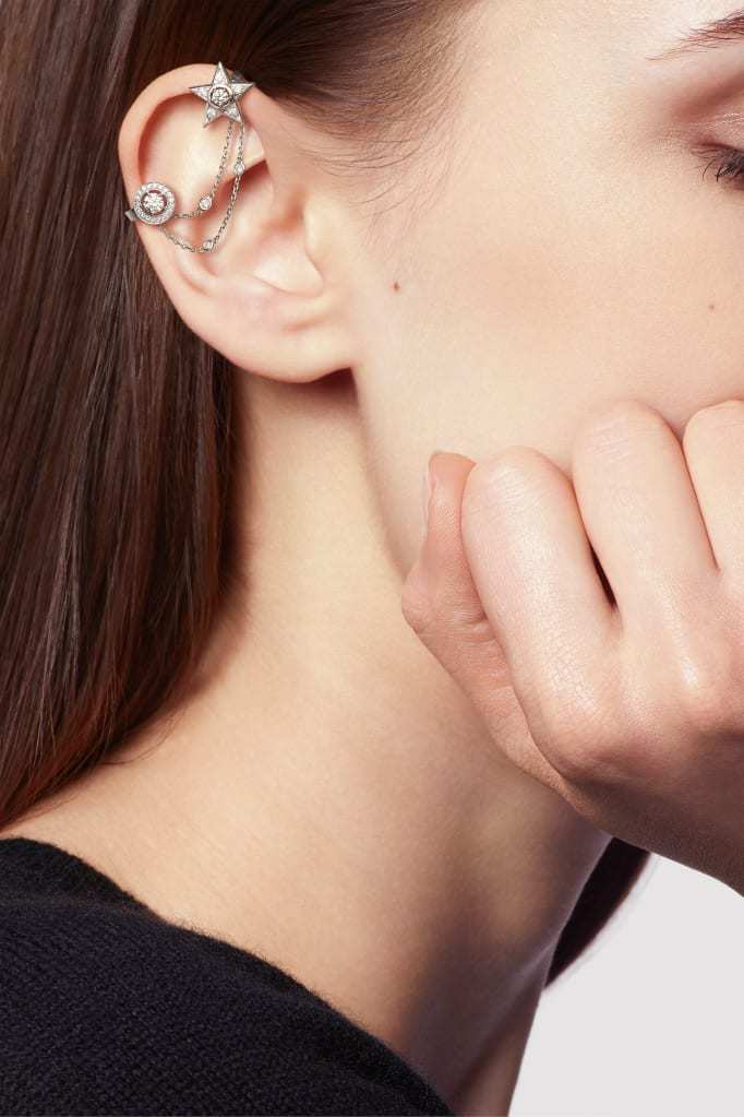 COMTE 1932 Earrings Fashion Luxury Meteor Series Chain Earhook V Gold Material Earrings Jewelry  Accessories Ngvp #9231