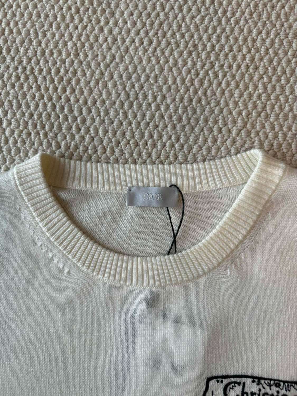 CD Men's Spring and Autumn Solid Color Pattern Printed Ribbed Round Neck Long Sleeve Sweater #74315