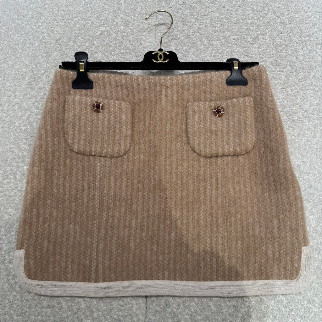 2025/26 Coco Neige Ready-to-wear Collection Coat Wool Blend Single-breasted Jacket Mini Skirt Set Suit #82276A