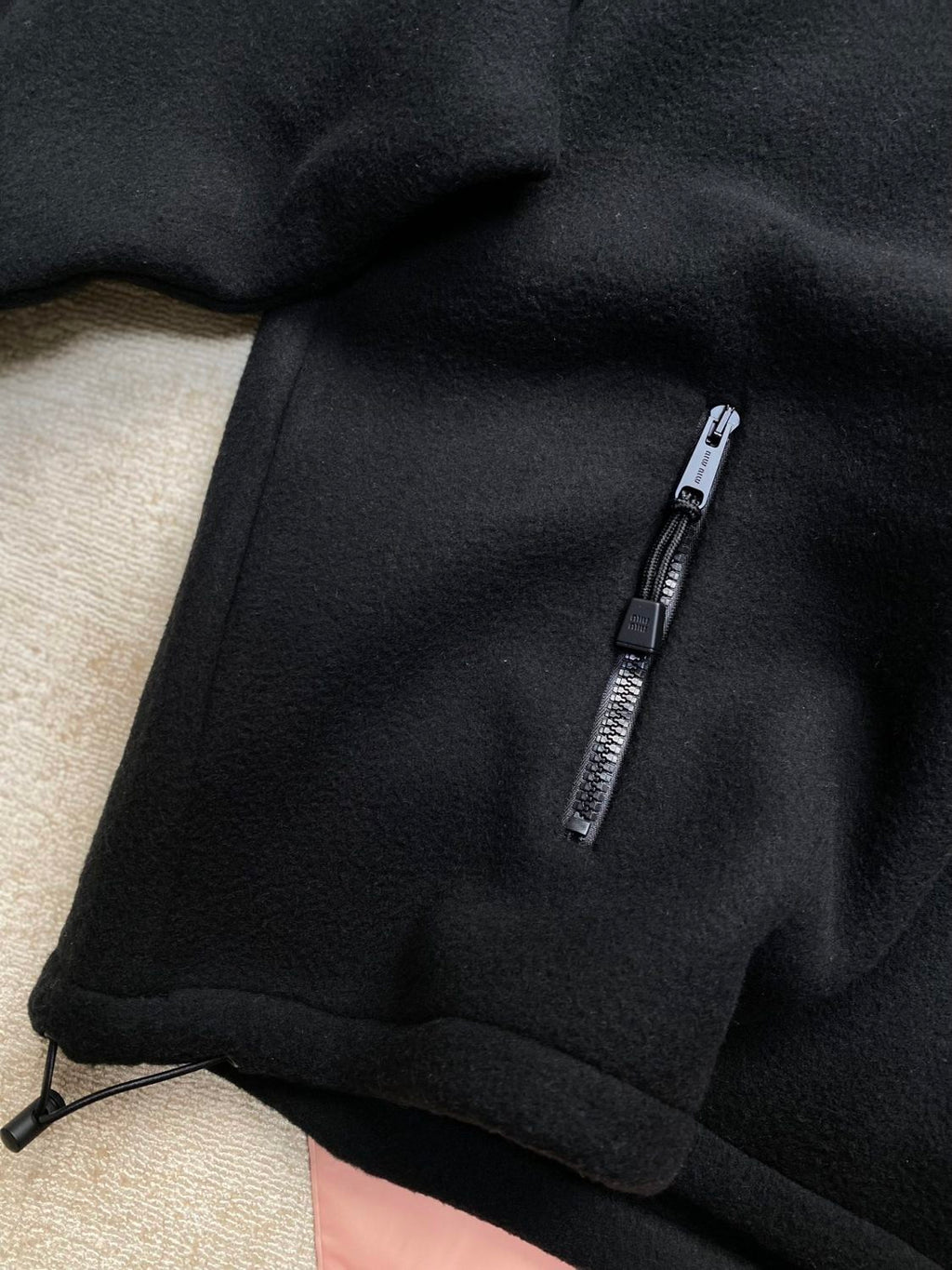 Women's Spring and Autumn Logo Letter Fleece Half Zip High Neck Long Sleeve Sweatshirt Pullover #73186