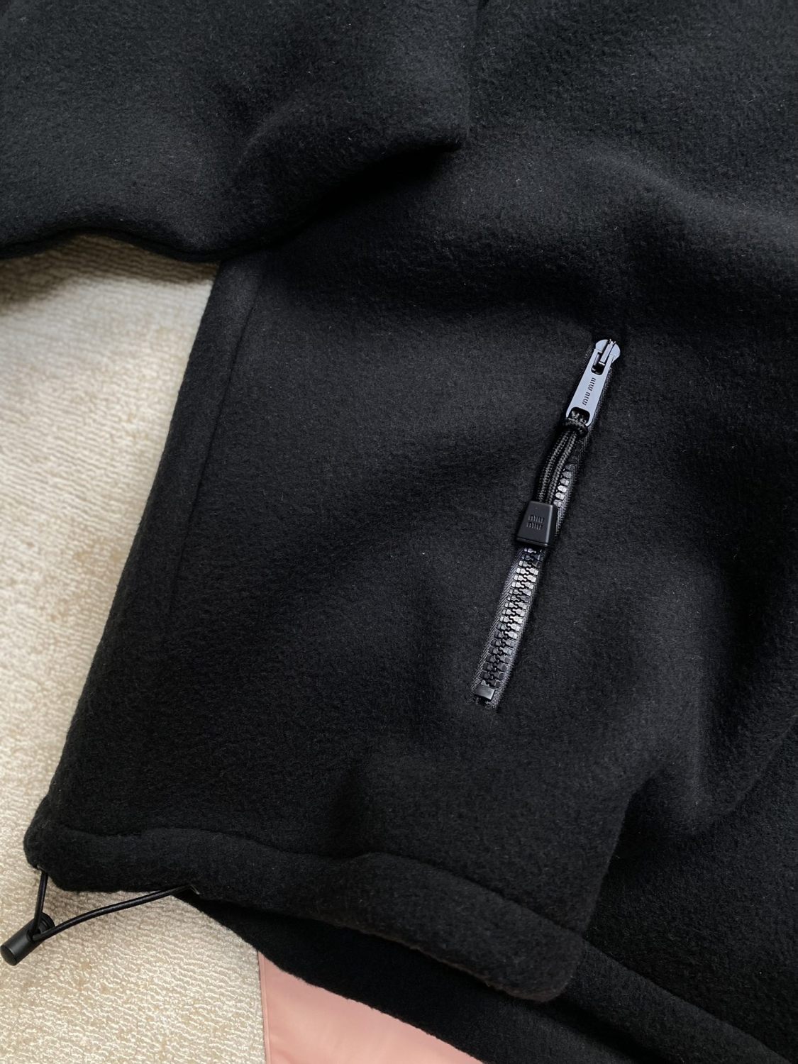 Women's Spring and Autumn Logo Letter Fleece Half Zip High Neck Long Sleeve Sweatshirt Pullover #73186