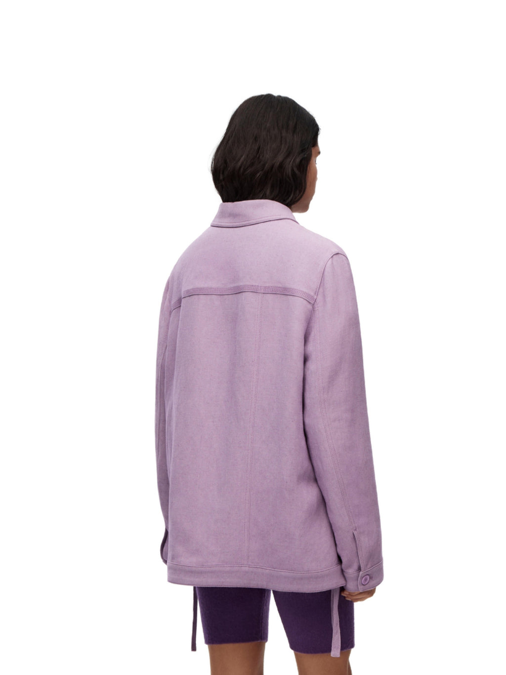 Women's Spring and Autumn Solid Color Asymmetric Hem Lapel Single Breasted Long Sleeve Jacket #98736