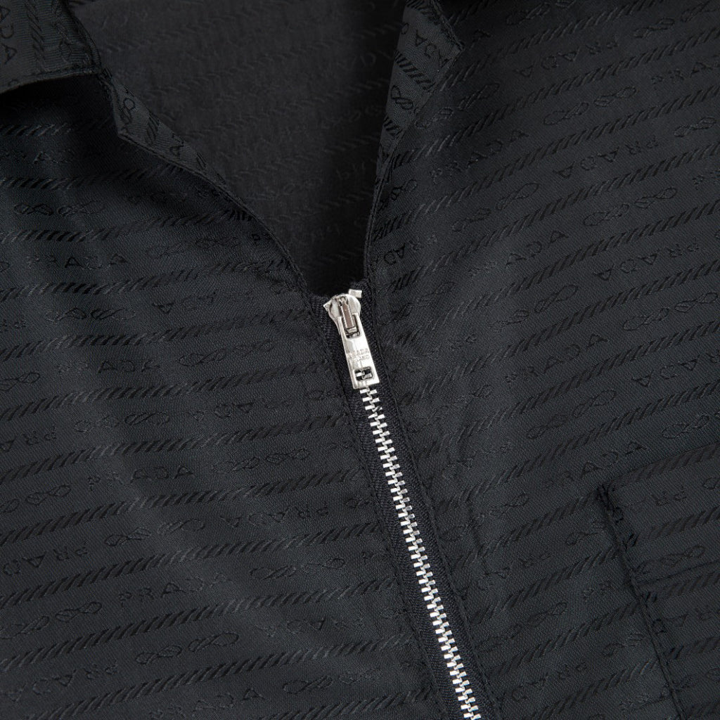 zipper short sleeve shirt T-shirt #98159